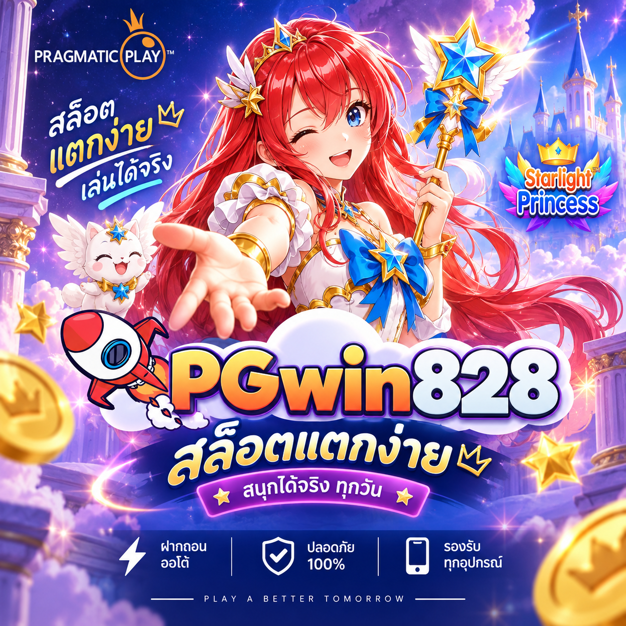 PGWIN828 2026 ทดลองเล่นสล็อต สล็อตวอเลท สล็อต PG ระบบเร็ว RTP สูง